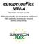 europeconflex MPI-A Montáž a návod k použití Přídavné jednotky pro vícebodové vstřikovací řídící jednotky benzínových motorů (mimo přímý vstřik)