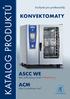 kuchyně pro profesionály KATALOG PRODUKTŮ KONVEKTOMATY ASCC WE Alba SelfCooking Center Whitefficiency ACM Alba CombiMaster Plus