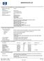 Směs vody/glykolu/barviva Směs. Hewlett-Packard s.r.o. Vyskocilova 1/1410 140 21 Praha 4 Czech Republic Telefonní +420 26130 7310