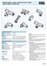 Nástrãné roubení - kovové / Socket Screw joints - Metallic ada BU 50000 / BU 50000 Series