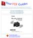 Vaše uživatelský manuál CANON POWERSHOT SX20 IS http://cs.yourpdfguides.com/dref/2382203