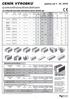 Pevnost v tlaku. Cena za kus. ř 17,5 (M á 100 mm) 300 3,42 / 3,71 5,5 12,50 71,- 888,- 2957,- 760 5,5 72,- 8,33 5,5 11,11 90,- 60,- 5,5 25,00 12,50