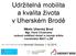 Udržitelná mobilita a kvalita života v Uherském Brodě