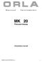 MK 20 Přenosné klávesy