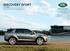 DISCOVERY SPORT CENÍK MODELOVÝ ROK 2016.5 PROSINEC 2015