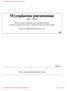 Mycoplasma pneumoniae IgM ELISA