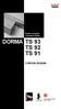 Dveřní zavírače s kluznou lištou DORMA TS 93 TS 92 TS 91 CONTUR DESIGN