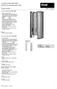 CombiVal CSR (300-2000) Ohřívač pro kombinovaný ohřev. Popis výrobku ČR 1. 10. 2011. Hoval CombiVal CSR (300-1000) Hoval CombiVal CSR (1250-2000)