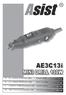 AE3C13i MINI DRILL 130W 3-6 7-10 11-14 15-18. CZ EL. KOMPAKTNÍ BRUSKA 130W - Návod k použití. H KOMPAKT HOBBI SZERSZÁM 130W - Kezelési utasítas