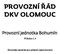 PROVOZNÍ ŘÁD DKV OLOMOUC