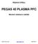 ŘEZACÍ STROJ PEGAS 40 PLASMA PFC. Návod k obsluze a údržbě. ALFA IN a.s www.alfain.eu NS124-83