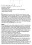 Prevalence alergií u dospívajících v ČR Prevalence of Allergic Disease in Adolescent Population CR