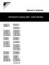 Návod k obsluze. Klimatizační systémy Split - vnitřní jednotky FHB35FK7V1 FHB45FK7V1 FHB60FK7V1 FHB35GZ7V1 FHB45GZ7V1 FHYB35GZ7V1 FHYB45GZ7V1