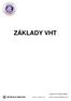 ZÁKLADY VHT. Zpracoval: Ondřej Valášek. KČT SLOVAN PARDUBICE Strana 1 (celkem 48) www.kct-slovan-pardubice.info