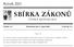 SBIВRKA ZAВ KONUК. RocПnхВk 2003 CП ESKAВ REPUBLIKA. CП aвstka 111 RozeslaВna dne 3. rпхвjna 2003 Cena KcП 17,± OBSAH: