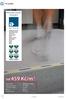 od 459 Kč/m 2 PODLAHY PVC podlahy Nášlapná vrstva: Celková tloušťka: