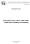 Filozofický ústav v Plzni (1805-1850) a autoři okruhu Puchmajerových almanachů