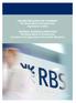 VŠEOBECNÉ BANKOVNÍ PODMÍNKY The Royal Bank of Scotland plc, organizační složka