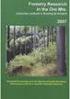 Výsledky lesnického výzkumu v Krušných horách v roce 2001