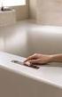 EINBAUANLEITUNG. Comfort Select elektronische Armatur mit Bedienpanel für freistehende Badewannen.