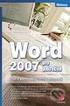 Microsoft Word 2007 Pokročilí