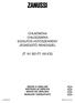 ZANUSSI CHLADNIÈKA CH ODZIARKA ZT 161 BO (TT 160 ICE) NÁVOD K OBSLUZE INSTRUKCJA OBS UGI NÁVOD NA OBSLUHU CZ PL SK HU