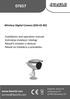 Installation and Operation Manual. 07657 - Wireless Digital Camera (DIG-01-BZ)