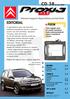 CD 38 EDITORIAL. Informační magazín k diagnostickému přístroji Citroën. Novinky C-Crosser Citroën C4 Sedan Flex Fuel. s. 2 s. 4 O B S A H. s.