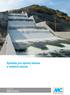 Systémy pro opravy betonu u vodních staveb EXPERTISE DAMS & SLUICES
