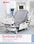 Symbioso 200. Integrovaný aktivní systém pro lůžko Multicare ZDRAVOTNICTVÍ
