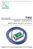 TMU. USB teploměr. Teploměr s rozhraním USB. Měření teplot od -55 C do +125 C. 6. května 2011 w w w. p a p o u c h. c o m 0188.00.