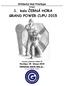 1. kolo ČERNÁ HORA GRAND POWER CUPU 2015