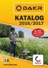 www.dakr.com KATALOG 2016/2017