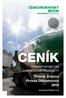 CENÍK. Provoz Znojmo Provoz Olbramovice 2016 TRANSPORTBETON A ZNAČKOVÉ PRODUKTY. transportbeton.cz