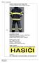 zásahový oblek pro hasiče TIGER PLUS - ochranný oblek pro hasiče podle EN 469:2005
