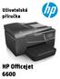 Uživatelská příručka HP Oﬃcejet 6600