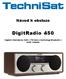 Digitalní Internetové, DAB +, FM rádio s technologií Bluetooth a audio vstupem