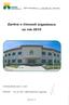 Obsah. Zpráva o činnosti organizace za rok 2015... 1
