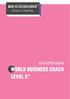 Kouč světové úrovně WORLD BUSINESS COACH LEVEL 2