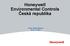 Honeywell Environmental Controls Česká republika. Jacek Robert Wawrzyn Brno, 7.3. 2013
