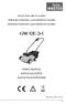 electric lawn rake & scarifier elektrický vertikutátor a provzdušňovač trávníků elektrický vertikutátor a prevzdušňovač trávnikov GM 32E 2v1