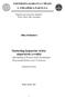 Marketing kojenecké výživy doporučení a realita Marketing of Breast milk Substitutes Recommendation and Practices