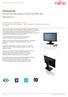 Datasheet FUJITSU Monitor P23T-6 FPR 3D Monitory