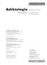 2011/ 11 / Suppl. Citace / Citation Adiktologie (11)Suppl., 1 76. Èlen / Member of the International Society of Addiction Journal Editors (ISAJE)