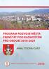 Program rozvoje města Frenštát pod Radhoštěm pro období 2016 2025
