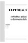 KAPITOLA 3. Architektura aplikací na frameworku Rails. V této kapitole: modely, pohledy, řadiče.