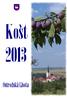 Košt 2013. Ostrožská Lhota