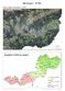 Bílé Karpaty - SEVER. Celková mapka všech ploch v ortofotu