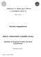 Martina Haugwitzová. Výživa v těhotenství a doplňky stravy. Nutrition of pregnant women and food supplements