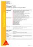 Technický list Sikalastic -445 Popis výrobku Použití       Vlastnosti / výhody  Construction Testy Zkušební zprávy Údaje o výrobku Vzhled / Barva